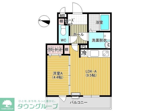 メゾンセリジエの物件間取画像